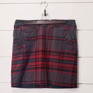 Tommy Hilfiger Plaid Modern Fit Mini Skirt 4